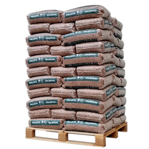 palette 65 sacs de granules de bois premium – 15 kg 1