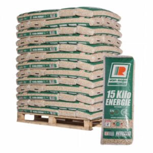 pellet van roje – palette de 65 sacs de 15 kg